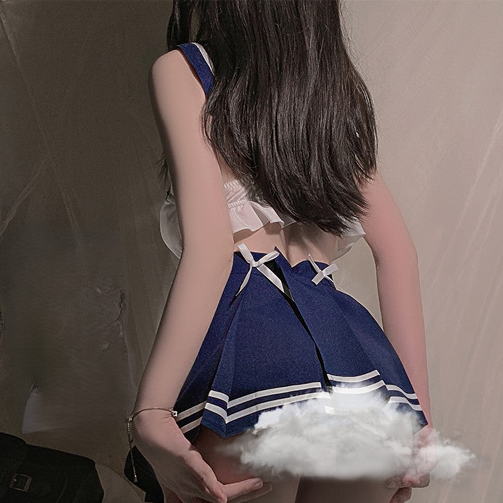 Open-Chested Sailor Suit