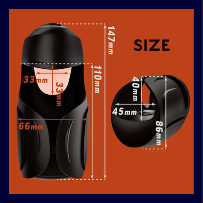 REAL-LICK REAR-KNOCK HOLE